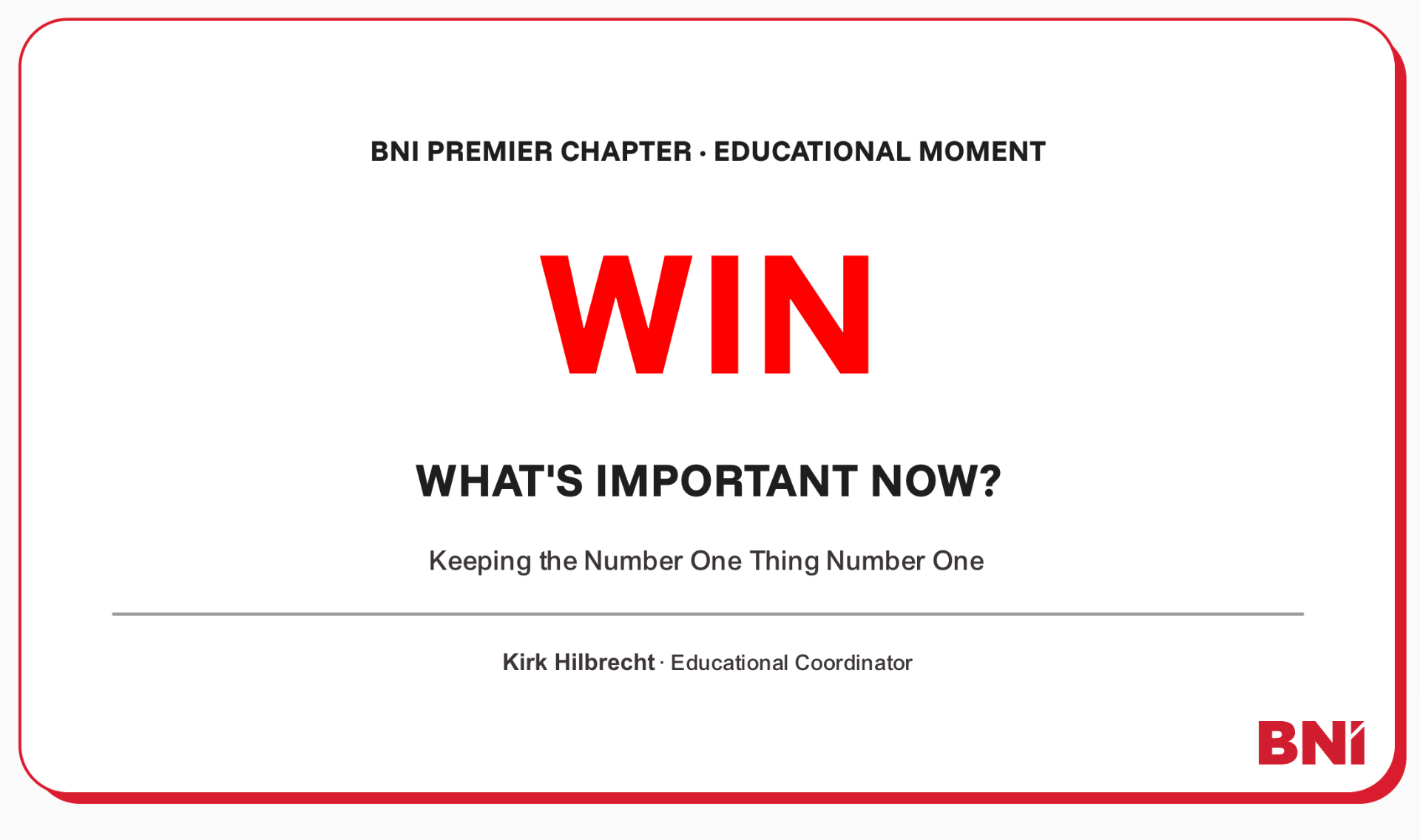 Educational Moment #12 slide thumbnail